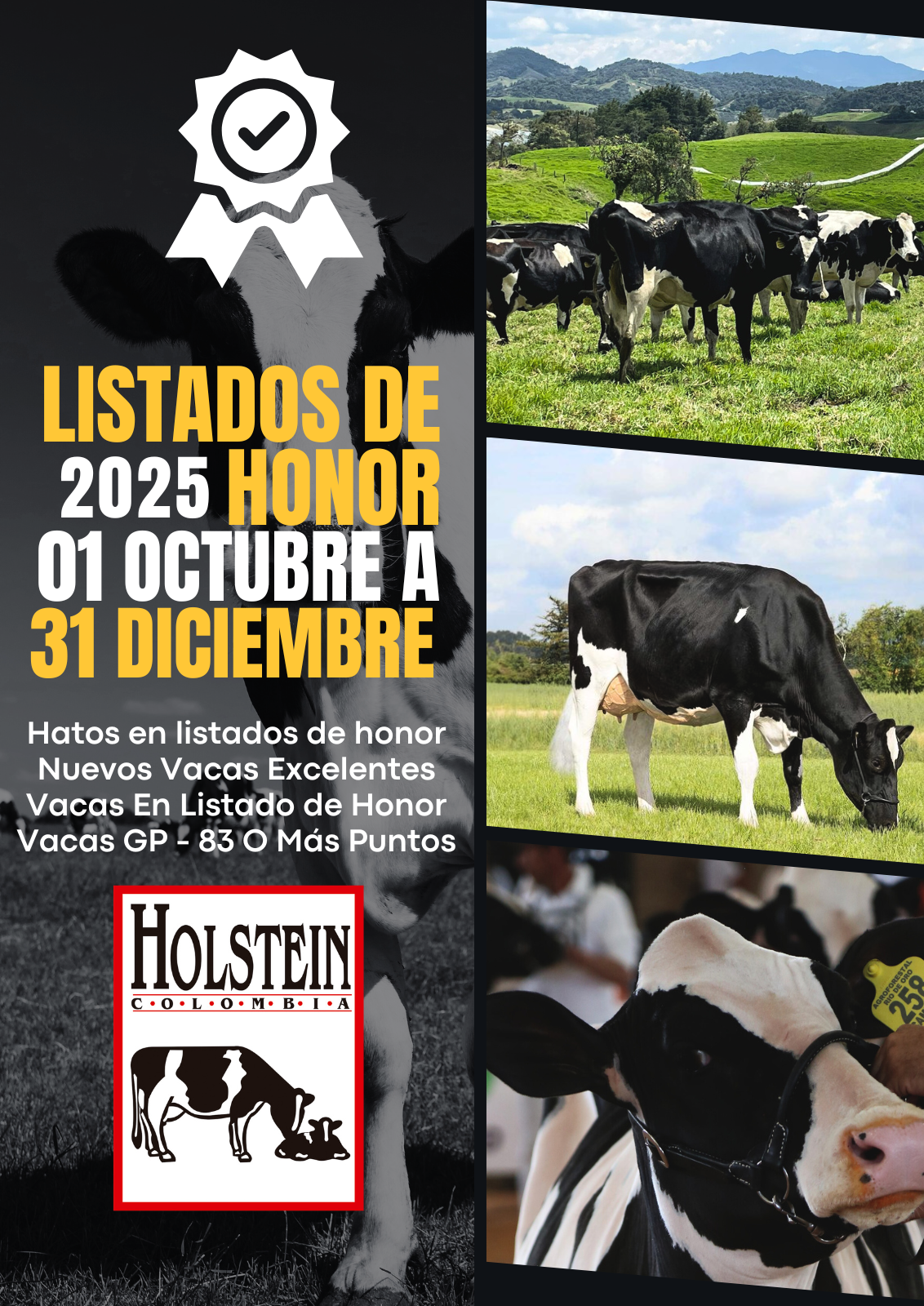 Listados de Honor Holstein